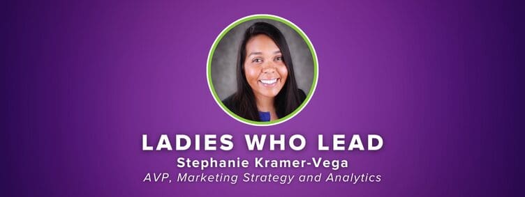 images of "Ladies Who Lead" series featured leader Stephanie Kramer-Vega in honor of women's history month
